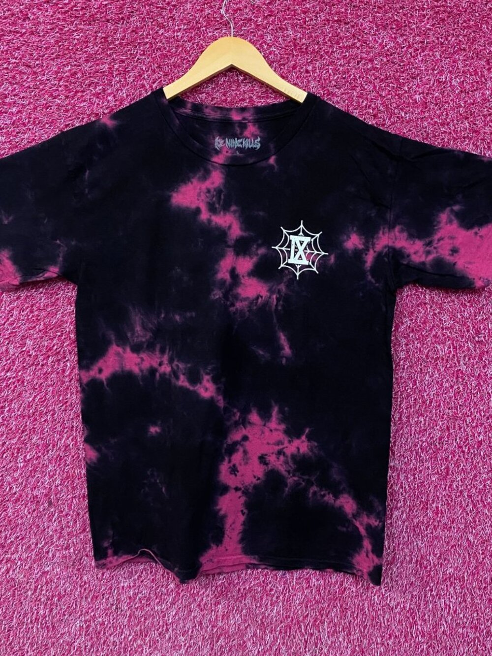 Ice Nine Kills "Welcome to Horrorwood" Tie Dye Metalcore T-Shirt Large